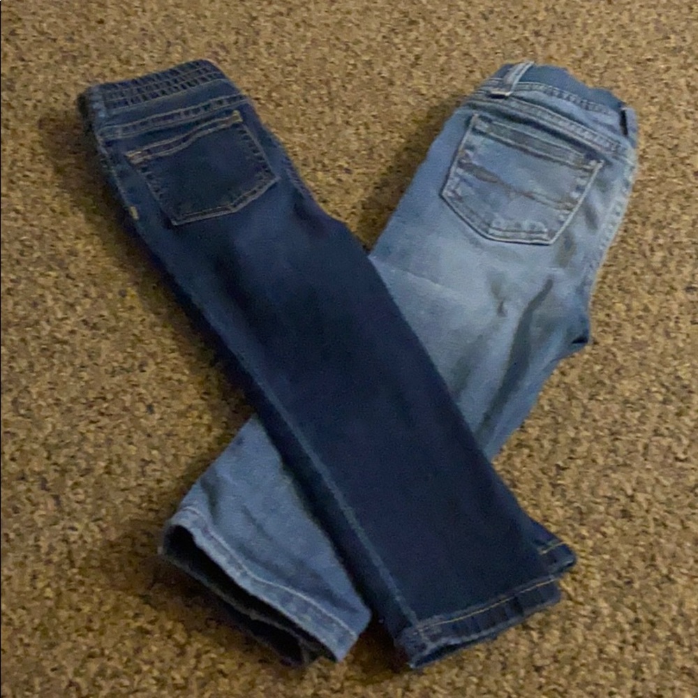Polo jeans 2 pair of 24months light and dark blue